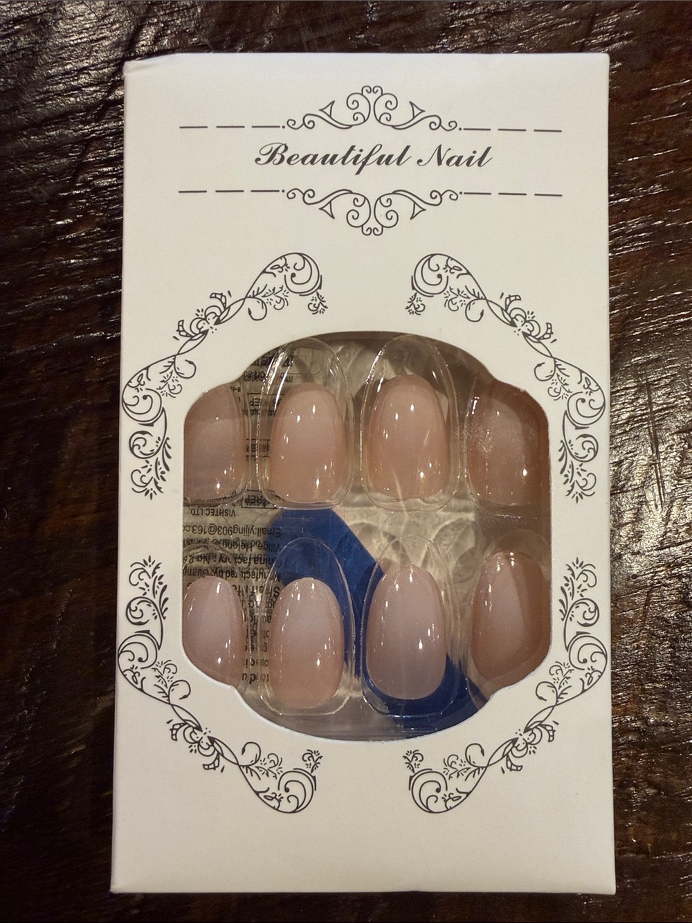 Nude Press-On Nails - Natural Pink